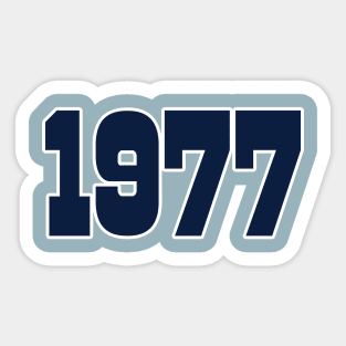 Dallas LYFE 1977 World Champs! Sticker